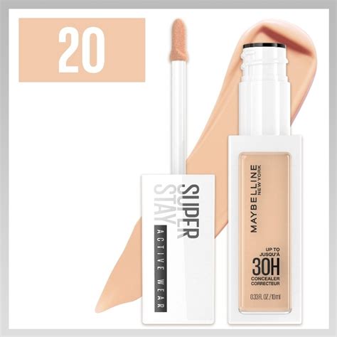 maybelline superstay active wear concealer.